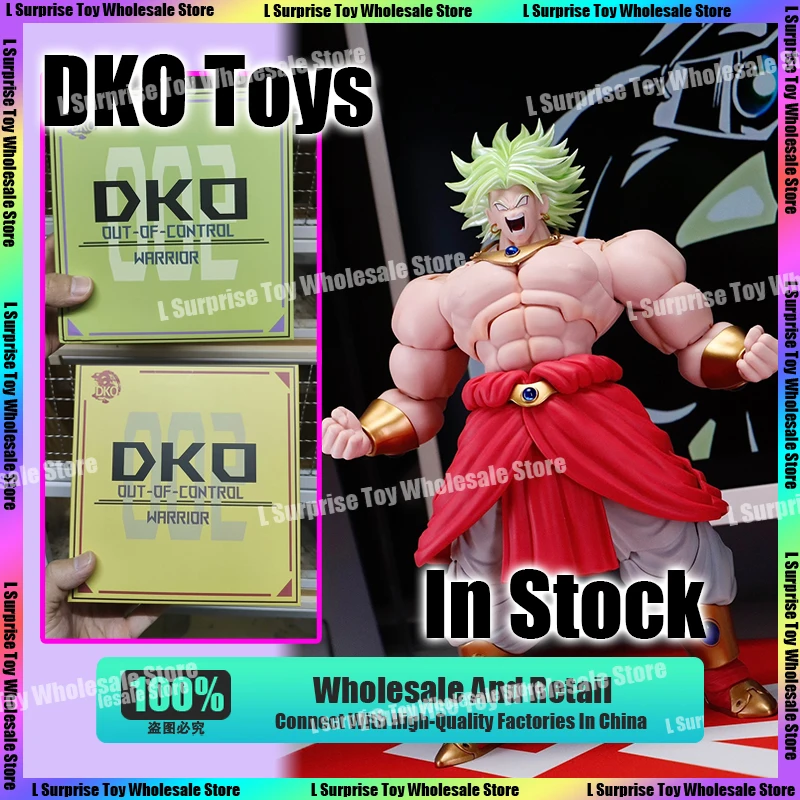 DKO Toys Dragon Ball Z Beast Deities Kong Studio Super Saiyan Broly B010L B011L Head Accessories Anime Action Figure Gifts Toys