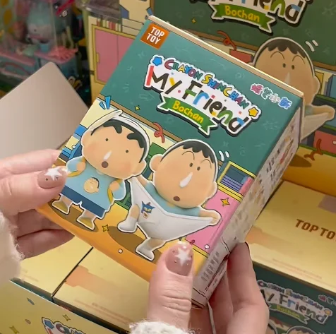 Authentic Crayon Shin Chan My Friend Bochan Series Figure Blind Box Toy Collectible Anime Model Desktop Decoration Girl Gifts - Image 15