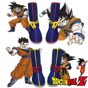 Dragon Ball Goku Cosplay Shoes Anime Super Saiyan Kakarotto Shoes Character Blue Shoes Cos Theme Anime Birthday Gift Halloween
