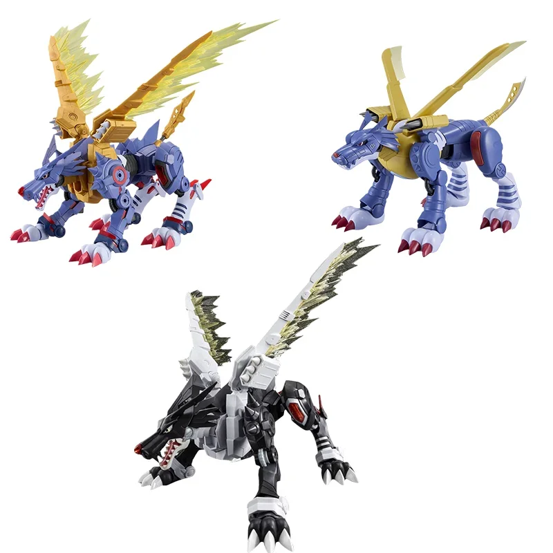 Spot Direct Delivery Bandai Original Digimon Adventure Anime Collectible Model FRS Greymon Garurumon Action Figure Toys For Kids - Image 4