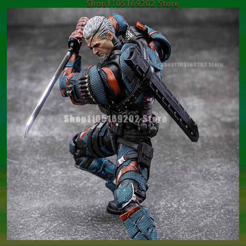 In Stock LPZZ 1/12 ROUNO CUEURE DC002 Deathstroke Arkham Knight Action Figure Model Movable Collectible Model Anime Figures Toys