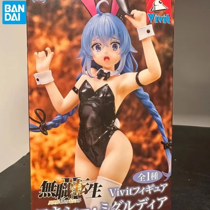 In Stock Original System Service Figure Roxy Migrudia Bunny Ver Figure Model Toy Ittara Honki Dasu Pvc Model Birthday Gifts Toys