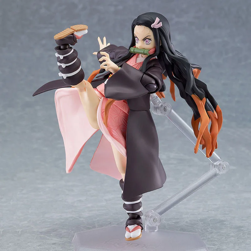 Anime Demon Slayer Kamado Nezuko Joint movable Action Figure model PVC statue Toys doll Desk Decor Collectible Gifts boxed - Image 3