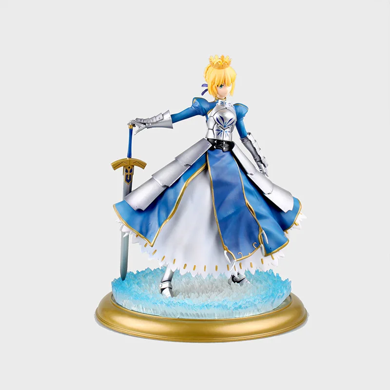 NEW 26cm Fate/Grand Order Fate/stay night Saber Altria Pendragon Anime PVC Action Figure Toy Statue Adult Collectible Model Doll - Image 3