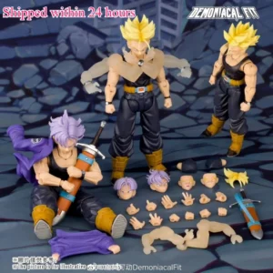 Demoniacal Fit Shf Dragon Ball Z Super Saiyan Action Figure Trunks The Boy From The Future Son of Tomorrow In Stock Model Toys