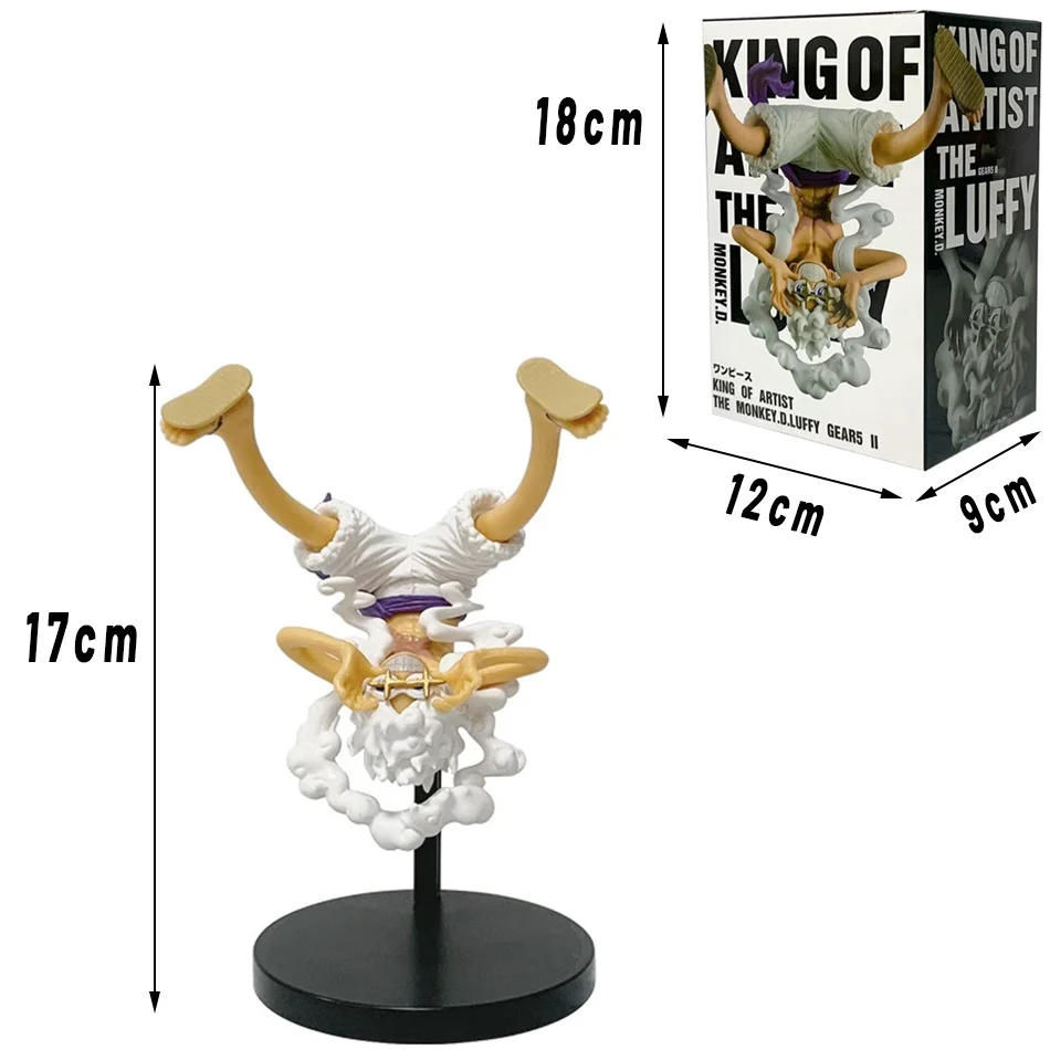 Anime ONE PIECE Figure Toy 18cm Nika Monkey D Luffy Action Figures Dolls Pvc Model Collectible Statue Toy Christmas Gift