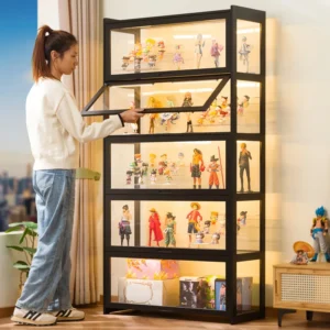Large Lego display box cabinet figure acrylic figurine toy ornament artifact dust-proof transparent blind box storage rack