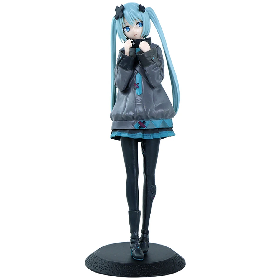 New！Hatsune Miku In A World With Closed Windows Collectible Anime Action Kwaii Miku Figures Peripheral Model Toys Christmas Gift