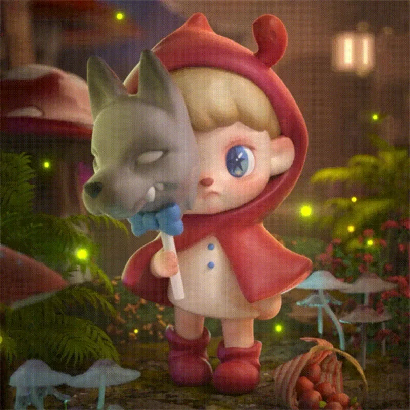 ANMOO The World Is Lying Fairy Tale Series Blind Box Mystery Box Dolls Kawaii Action Anime Figure Blind Box Toys Gift