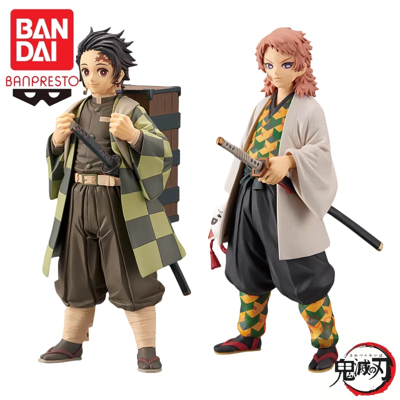 In Stock Bandai Original Banpresto Demon Slayer Vol 18-19 Kamado Nezuko Kamado Tanjirou Action Figure Model Doll Brand New Boxed - Image 3