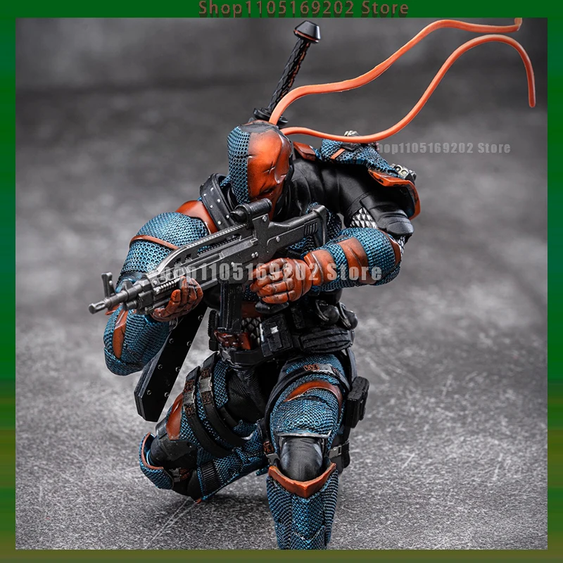 In Stock LPZZ 1/12 ROUNO CUEURE DC002 Deathstroke Arkham Knight Action Figure Model Movable Collectible Model Anime Figures Toys - Image 4