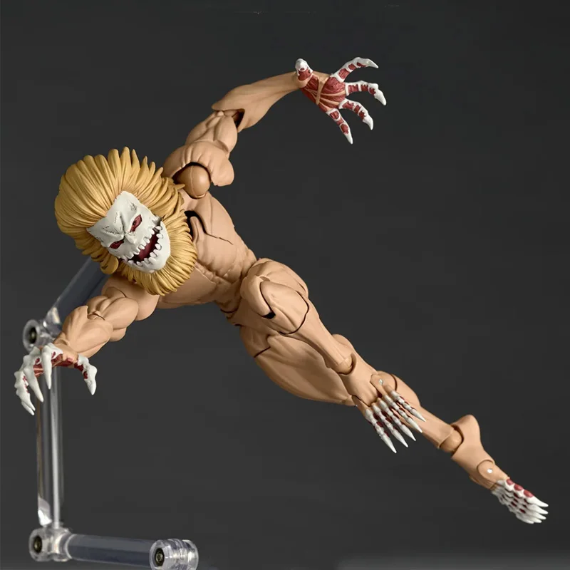 Official genuine May new product Revolutech Amazing Yamaguchi series Jaw Titan exquisite movable figurine toy birthday gift