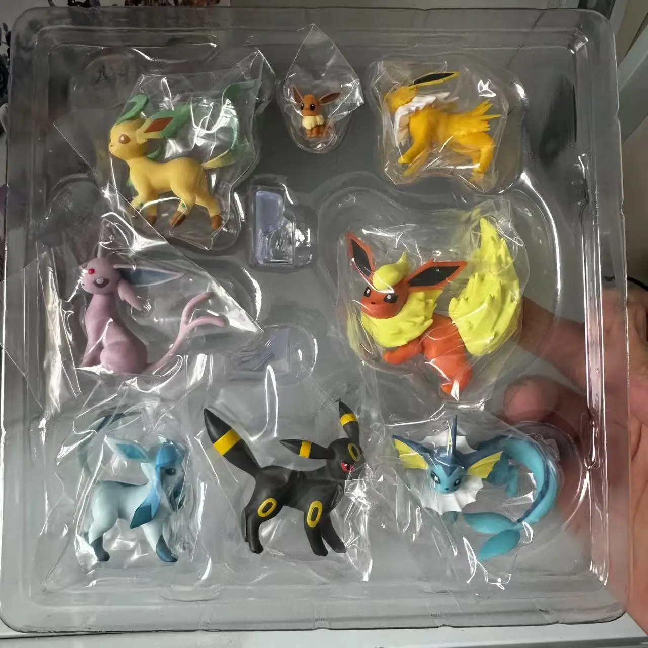 Eeveelution Eevee Vaporeon Jolteon Flareon Espeon Umbreon Leafeon Sylveon Glaceon Cute Action Figure Model Toys - Image 3