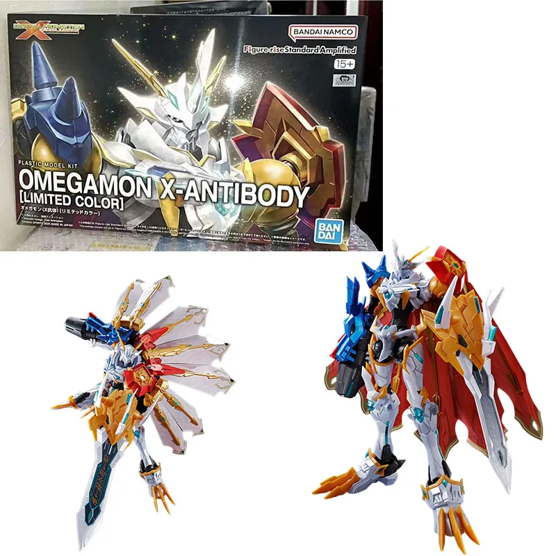 Bandai Genuine FRS Digimon Adventure Metal Garurumon War Greymon Omegamon X-Antibody Anime Action Figure Assembly Model Toy Gift - Image 15