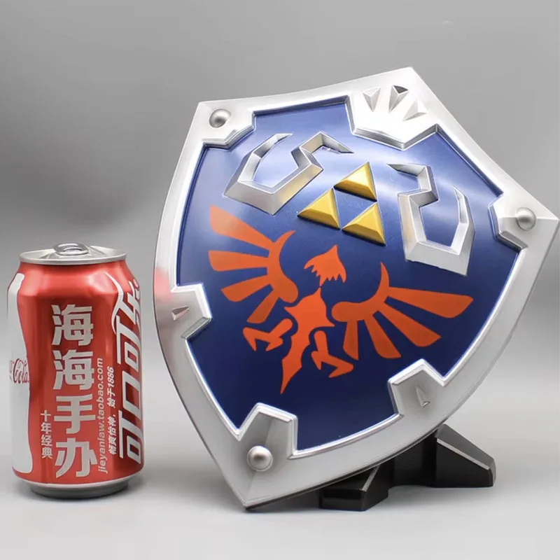 Game The Legend of Zelda Shield Model Zelda Action Figure Fantasy Figurines 12-Inch GK Statue Ornaments Anime Peripheral Toys