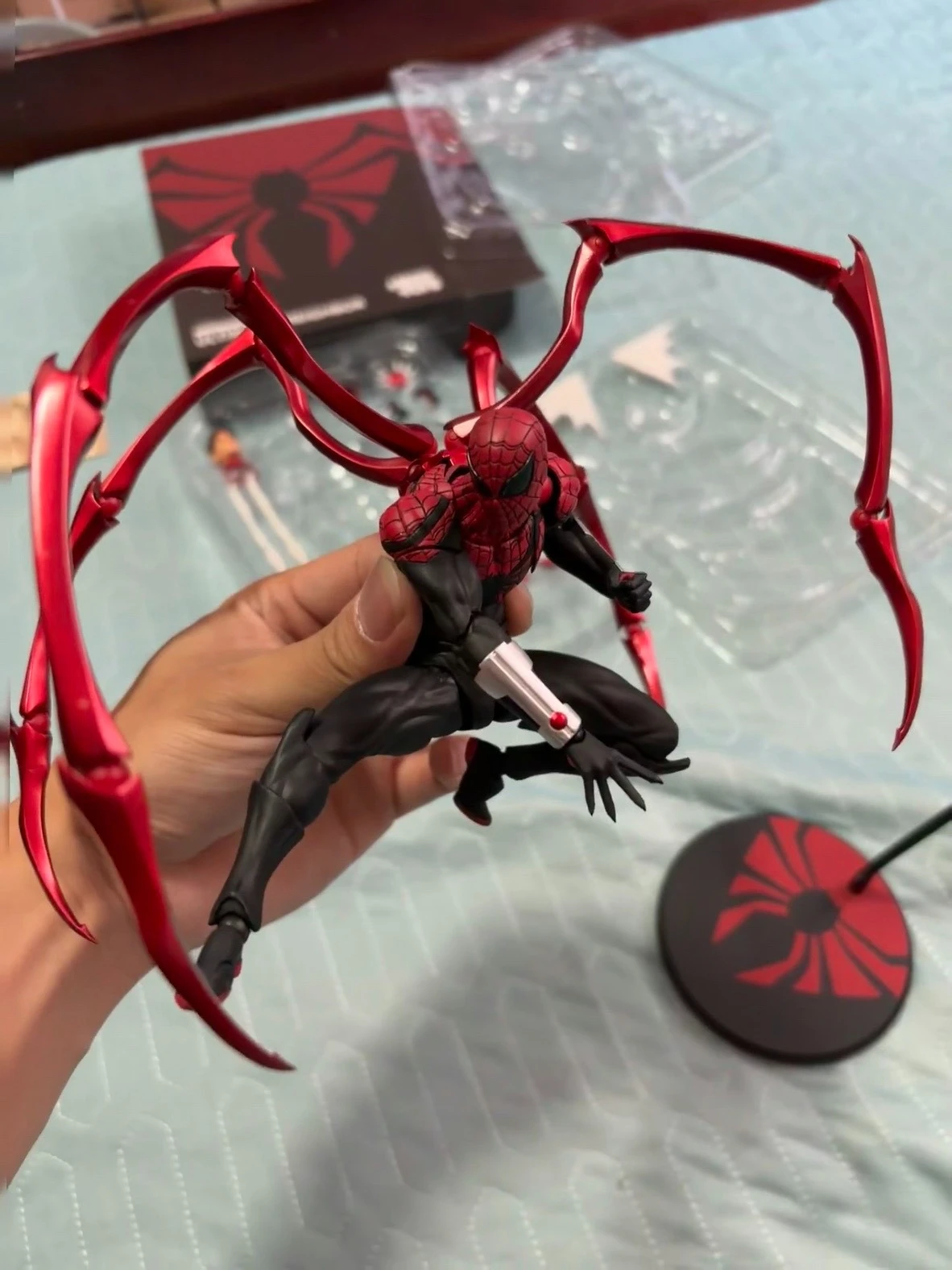 In Stock MessToys Superior Spiderman Figure Mess Toys Superior Spider Man Action Figure CT Toys Figurine Statue Model Gifts Toy - Image 4