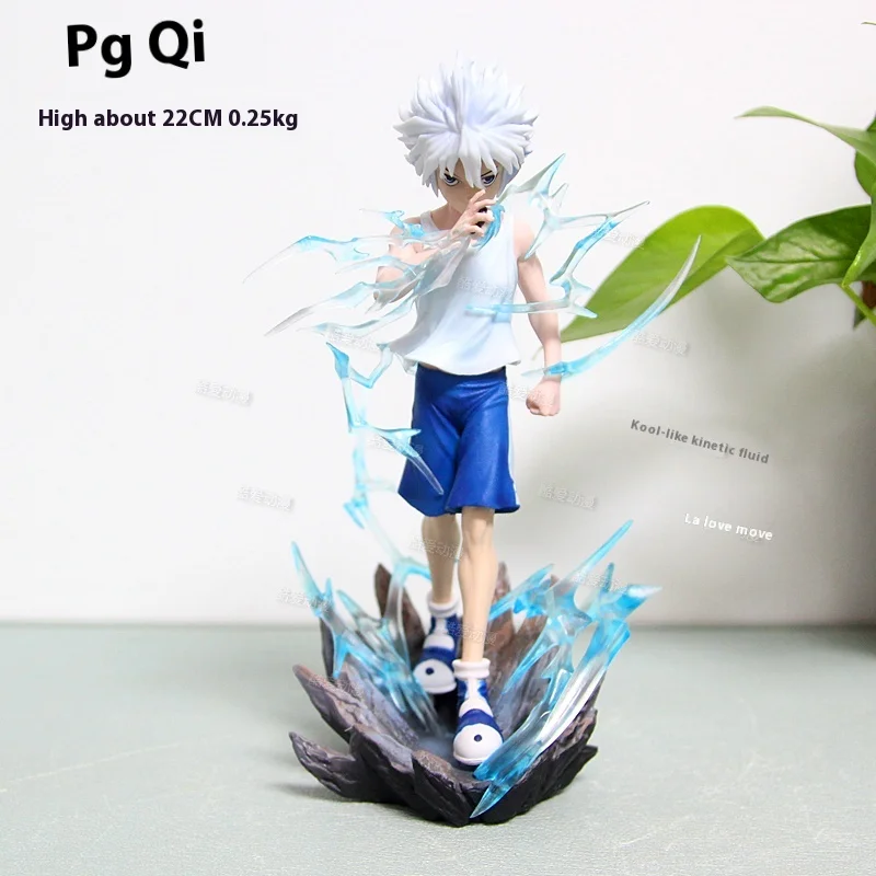 New Nuevas Figuras De Anime Hunter × Hunter Killua Zoldyck Figura AccióN De Manga Modelo Pvc Estatua Coleccionable Ornamento - Image 6