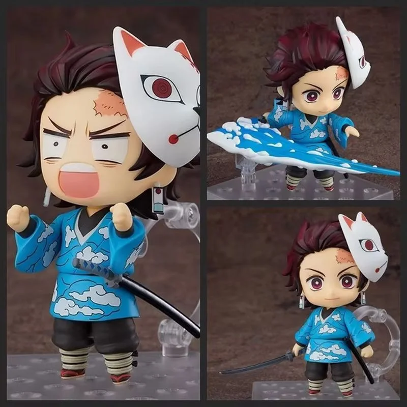 Good Smile Nendoroid Demon Slayer GSC Kamado Nezuko Tanjirou Uzui Tengen Hashibira Inosuke Agatsuma Zenitsu Akaza Anime Figures - Image 9