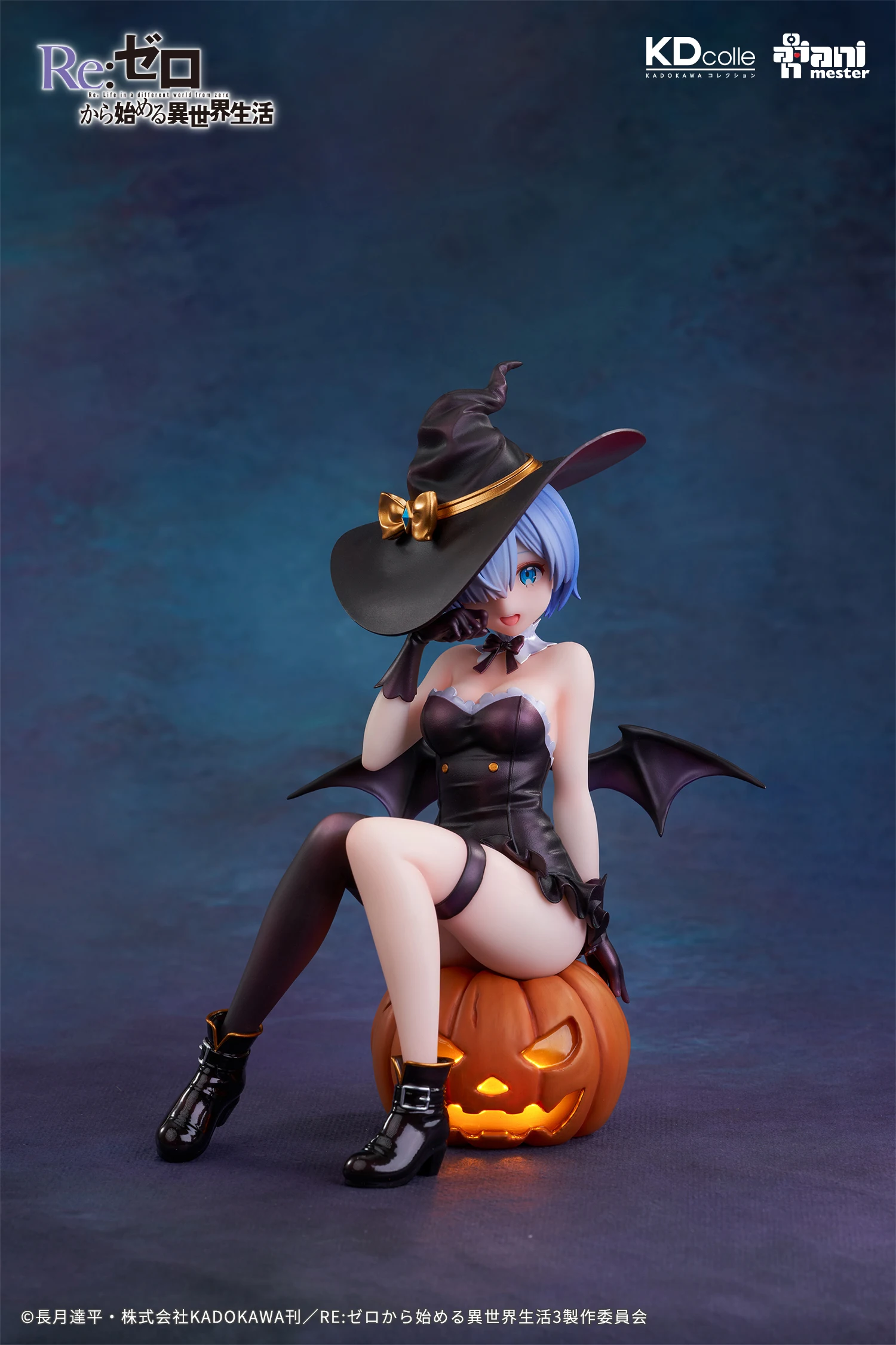 In Stock Animaster X KDcole Ram Rem Magic Night Magician Halloween 1/7 Desktop Cute Doll Anime Figure Toy Gift Model Collection - Image 5
