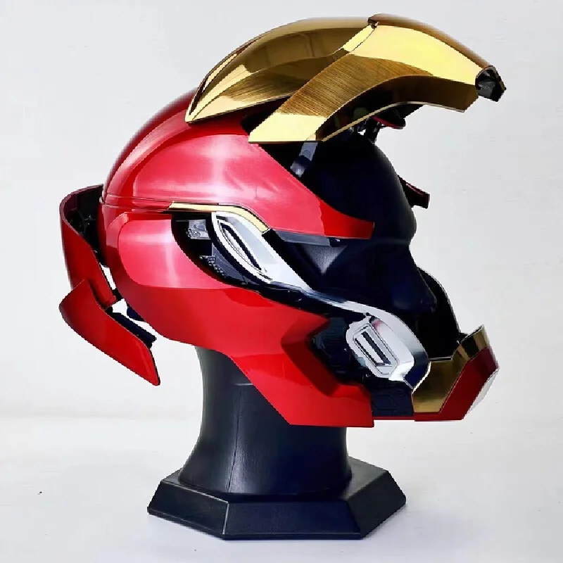 Spot Iron Man Mk5/Mk50 Cosplay Helmet 1:1 Scale Electric Open/Close Feature English Voice Control Collectible Toy For Adults - Image 3