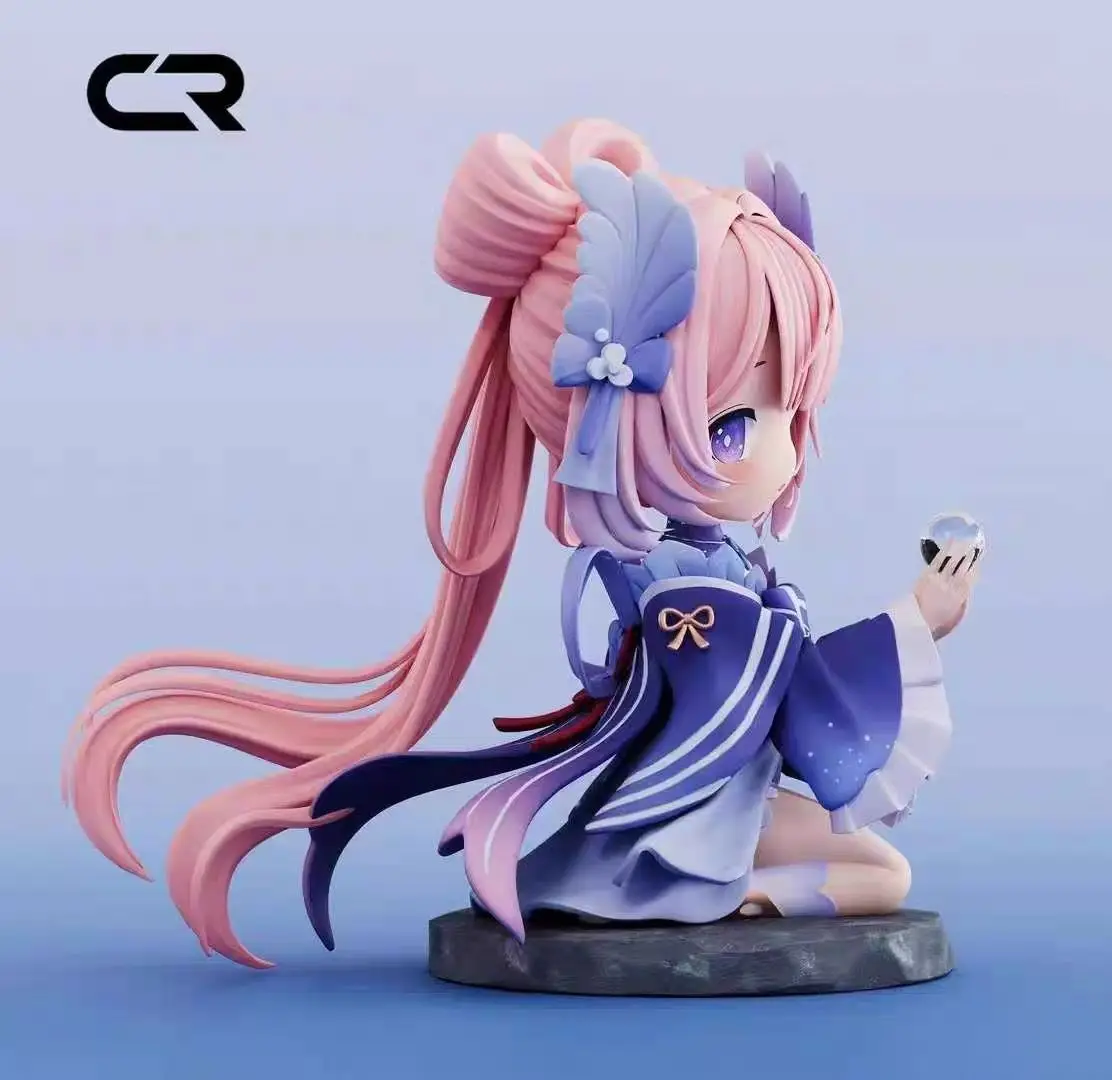 Sangonomiya Kokomi Figure Genshin Impact Anime Figurine Sangonomiya Q Version Pvc Models Statue Collectible Toy Doll Decora Gift - Image 3