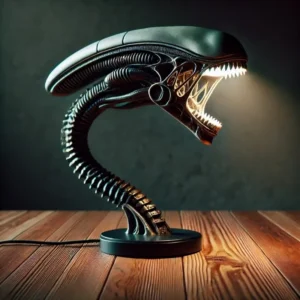 New ALIEN LAMPS Alien Biological Lamp Stand Bedroom Home Decoration Lamp Resin Ornament