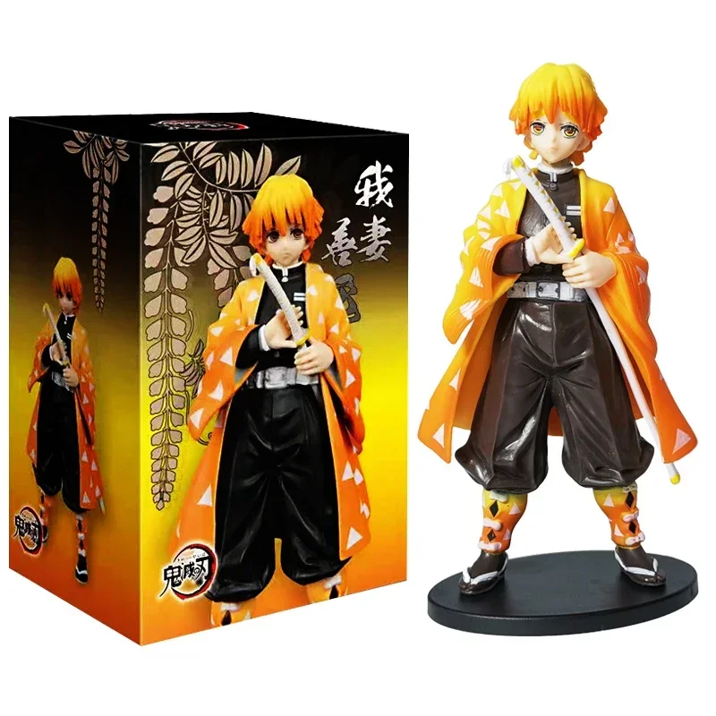 Anime Figure Demon Slayer Action Figure Toys Kimetsu No Yaiba Doll Tanjiro Nezuko Zenitsu Figurine Inosuke Warrior PVC Model Toy - Image 15