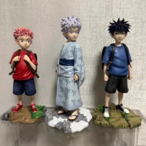 Anime Jujutsu Kaisen Figures Satoru Gojo Childhood 5t5 Action Figure Q Version Collectible Model  Ornament Birthday Gifts