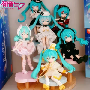 Original Hatsune Miku Vocaloid Series Blind Box 14cm Kawaii Bjd Mystery Box Decoration Anime Figure Collection Gifts Toys