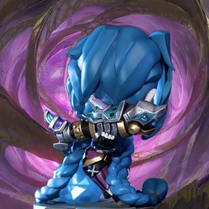 Arcane jinx Figure Genuine Original Packaging Brand New（We don’t have in-game icons to give away）