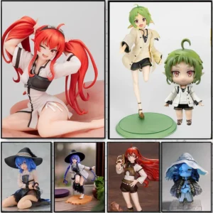 10cm Anime Eris Greyrat Figurine Action Mushoku Tensei Jobless Reincarnation Figure Toys Eris Statue Decoration PVC Model Toys