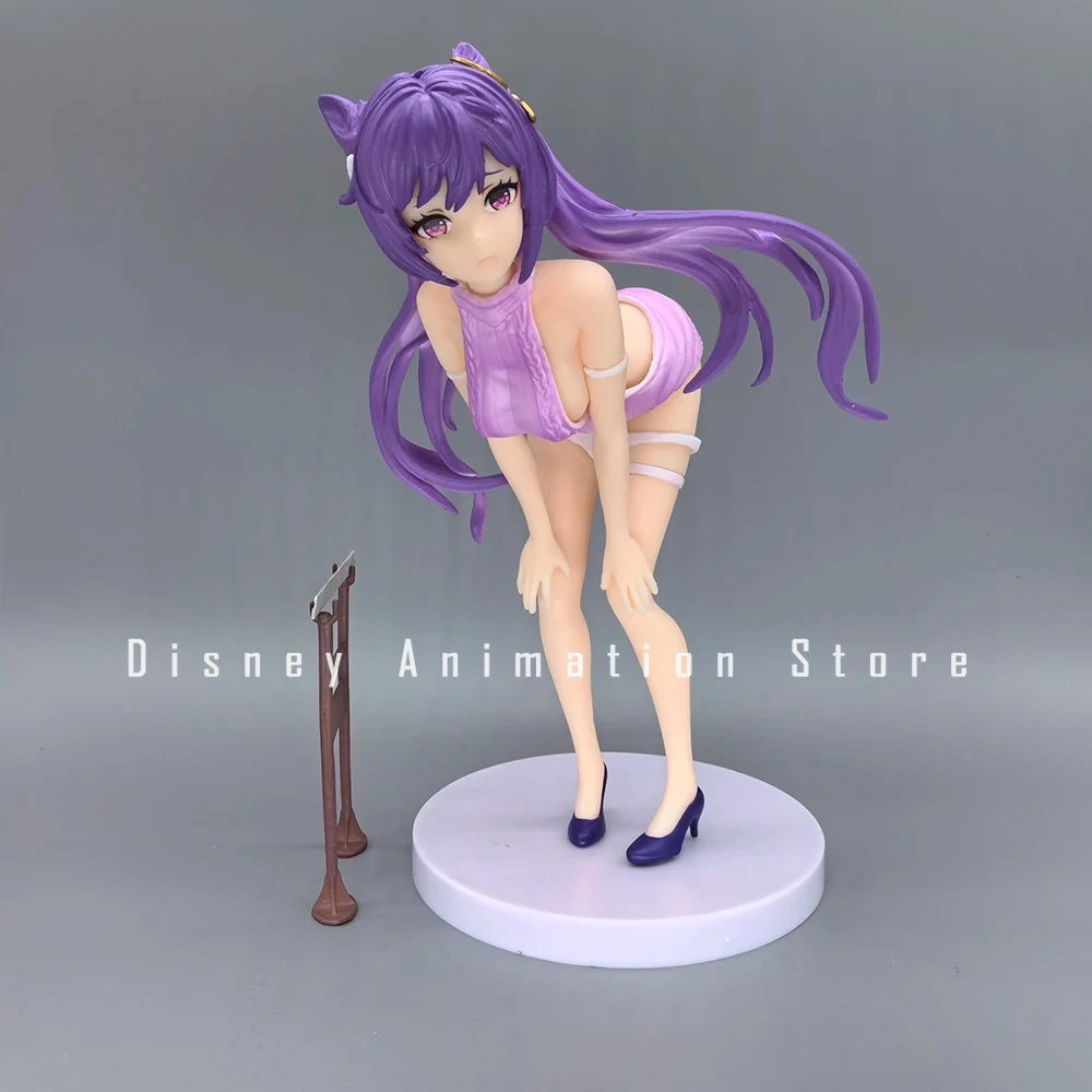 In Stock 18cm Genshin Impact Figure Keqing Swimming APEX-TOYS MiHoYo Girls Toys Anime Figure Game Action Figure Collectible Doll