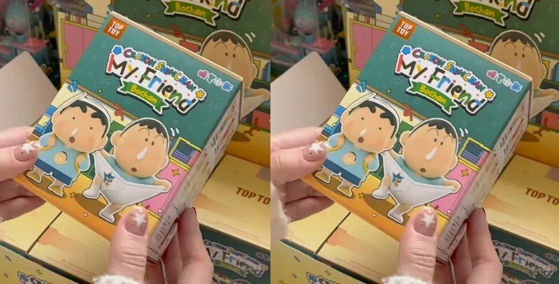 Authentic Crayon Shin Chan My Friend Bochan Series Figure Blind Box Toy Collectible Anime Model Desktop Decoration Girl Gifts - Image 16