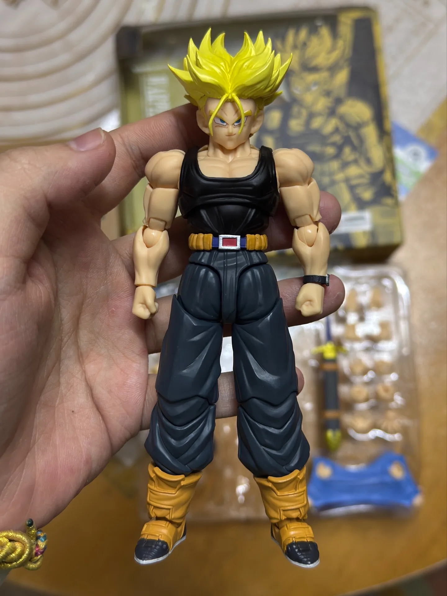 Tonsenarttoys Tonsen Arttoys Kamione Trunks 05a 05b Dragon Ball Z Super Saiyan SSJ SSJ2 Anime Action Figures Models Toys Gifts - Image 5