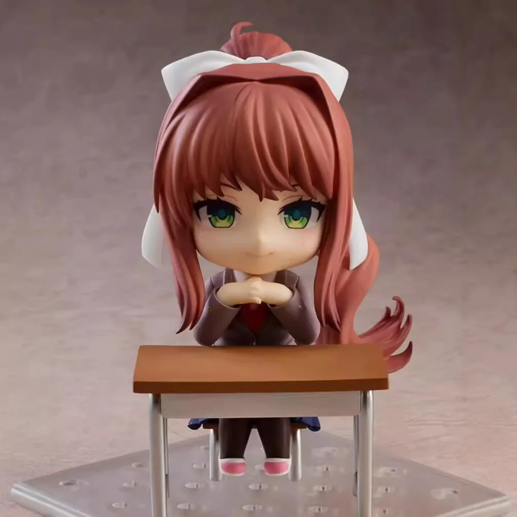 10cm Doki Doki Literature Club Monika 1817# 1817 Action figure toys collection doll Christmas gift with box - Image 5