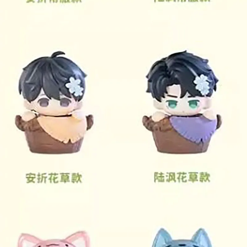 Authentic New Little Mushroom Anime Figure Mystery Box Lu Feng An Zhe Cute Doll Mini Particles Desktop Decor Collection Gift Toy - Image 8