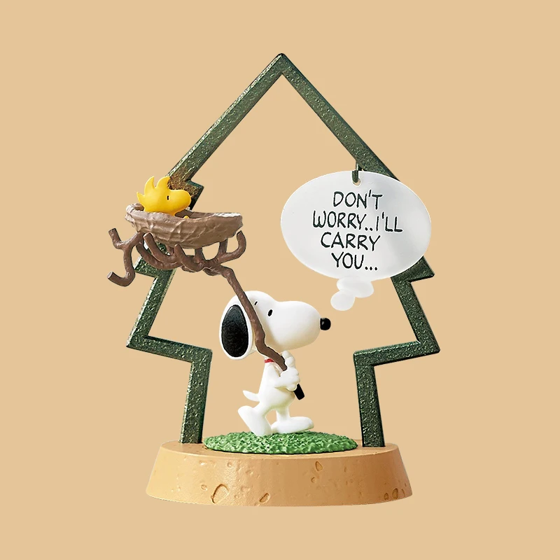 Genuine Rement Snoopy Picture Frame Art Kawaii Peanuts Figure Wall Decor Gallery Collection Desktop Model Original Gift for Fans