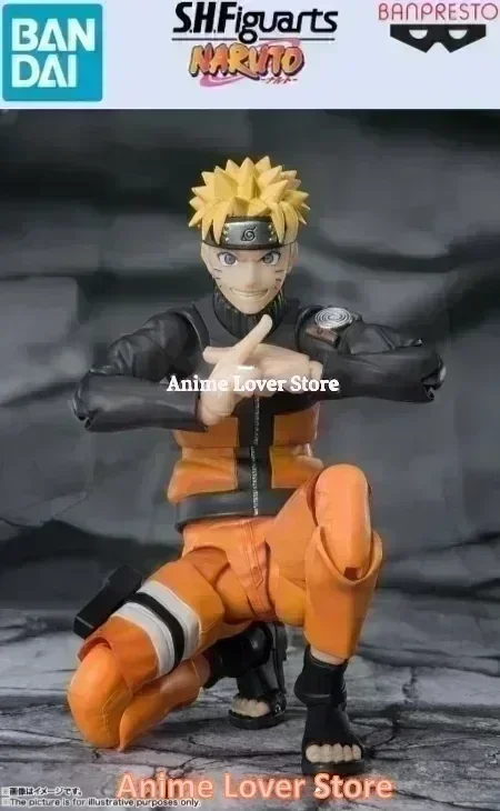 Bandai SHFiguarts SHF Naruto Uzumaki Naruto Uchiha Sasuke Madara Haruno Sakura Hatake Kakashi Jiraiya Orochimaru Anime Figures - Image 4