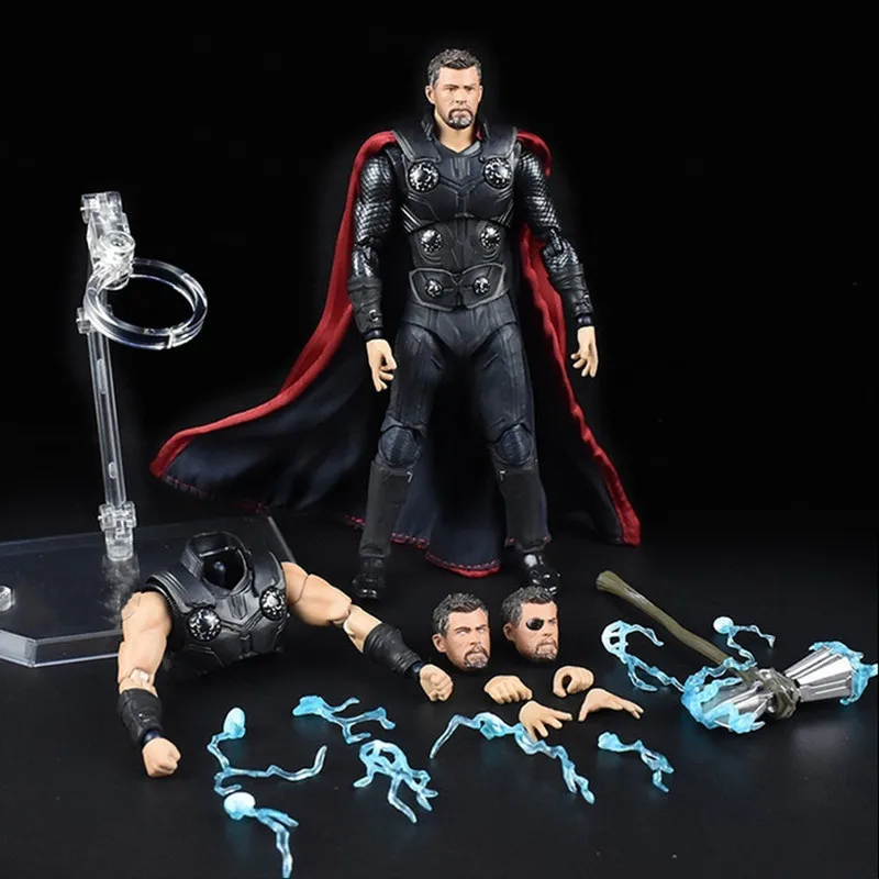 New In Stock Marvel Avengers 3 Maf 104 Infinity War Thor Odinson Action Figure Model Perfect For Home And Office Decoration - Image 7