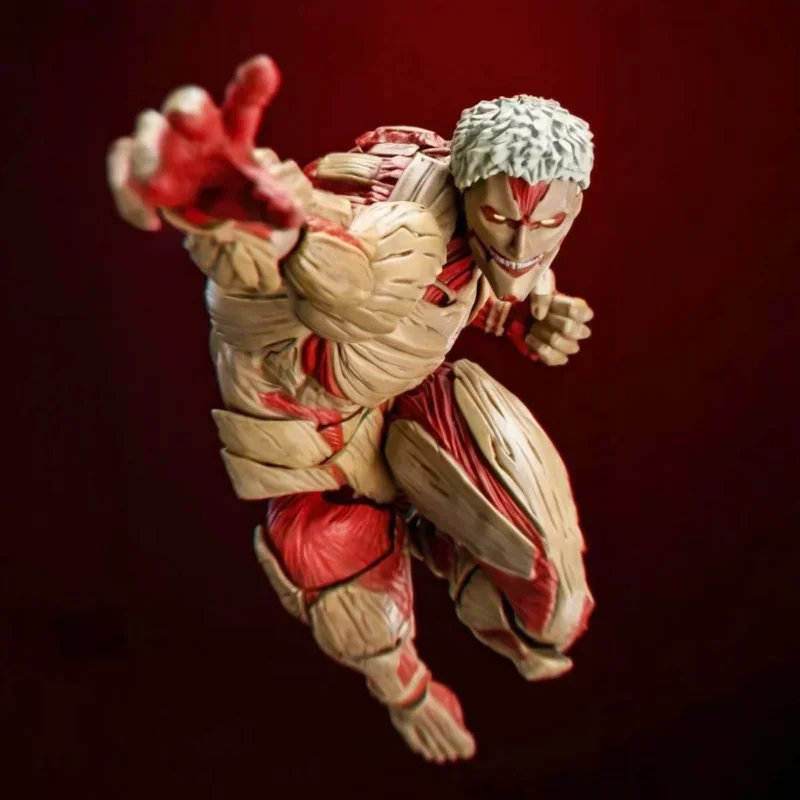 2026 NEW Kaiyodo  Revoltech AMAZING YAMAGUCHI Attack on Titan Eren Jaeger Armored Titan Female Titan Action Figures Model Toy