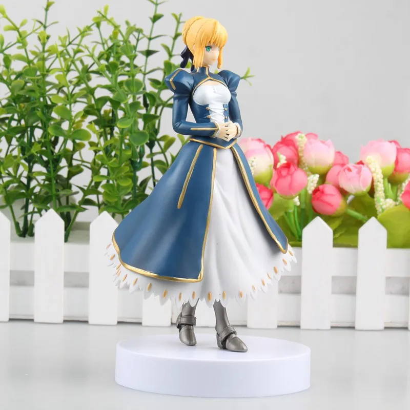 19CM Anime Fate/Stay Night Altria Pendragon Figure 1/7 Dress Model Toy Gift Collection Action Figure PVC - Image 3