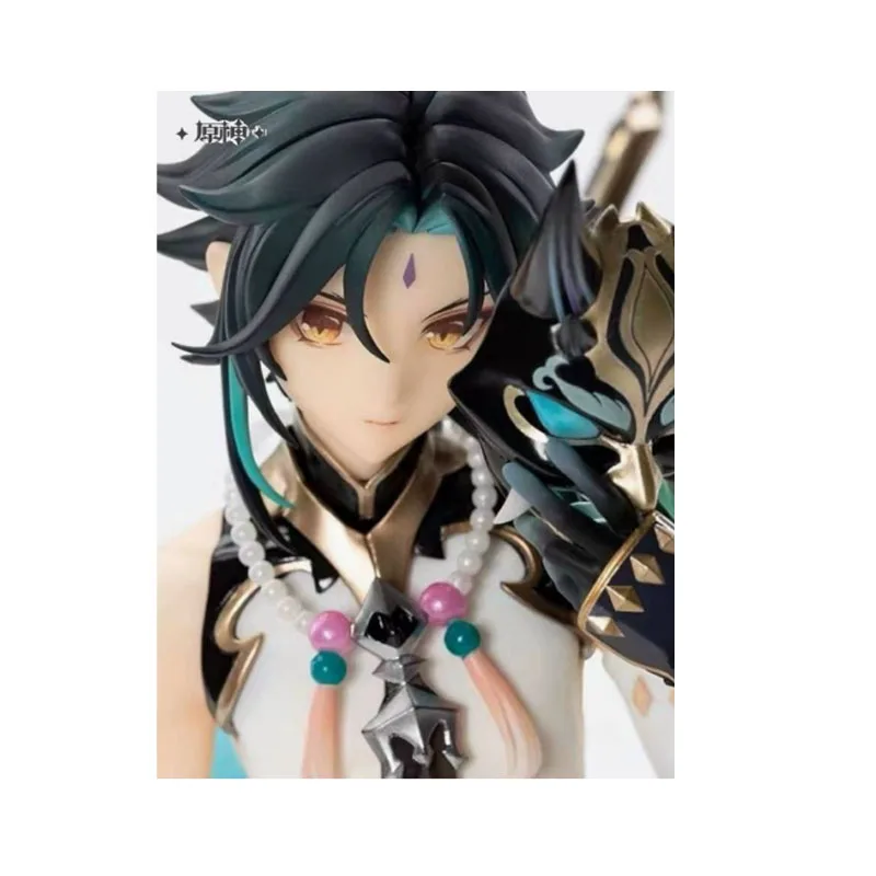 TingYuan Genshin Impact Xiao Figure First Edition Yaksha Guardian Anime Game Collectible Statue Desk Decor Birthday Gift Stock
