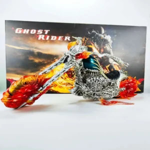 Original Ghost the Rider Same Motorcycle Emits Light V22R Collect Figure Model Toys Birthday Gift Christmas