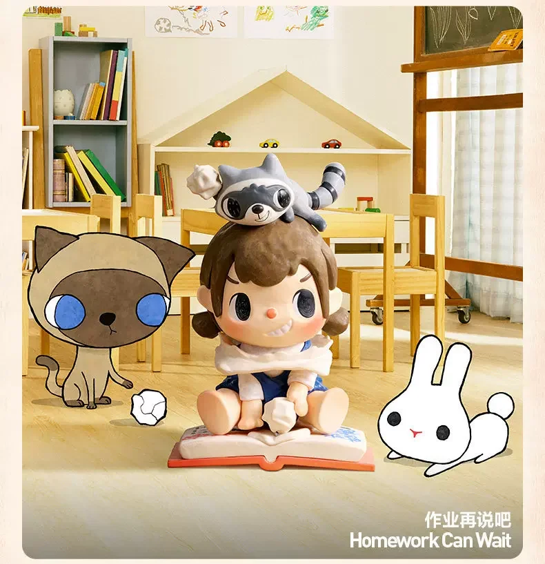 POP MART Merodi After School Chapter 1 Blind Box Collectible Naughty Girl Figure Surprise Toys Gift Desktop Decor Mystery box - Image 7