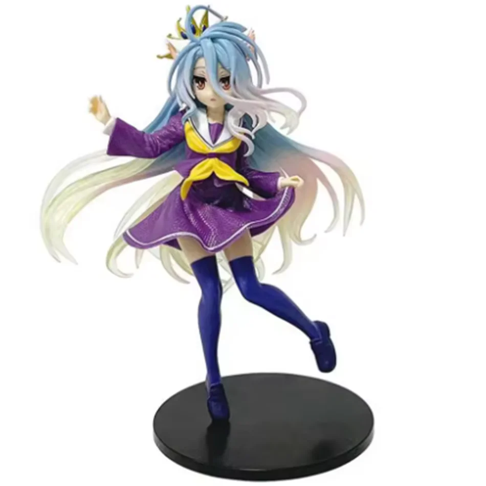 Anime NGNL No Game No Life White 18.5CM Shiro PVC Model Action Figures Model Collection Ornament Toy Holiday Gift In stock Hot - Image 7