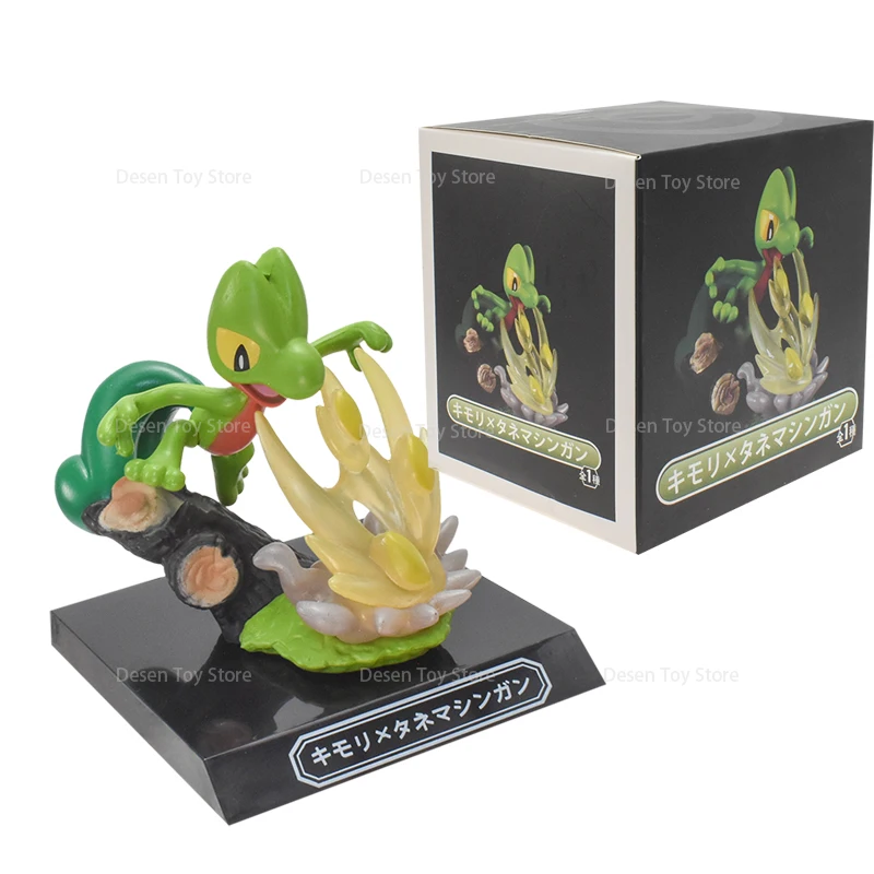 5 Styles Pokemon Figures Treecko Mudkip Mimikyu Chikorita Jigglypuff PVC Action Model Figures Toy Doll Cartoon GIft for Children - Image 12