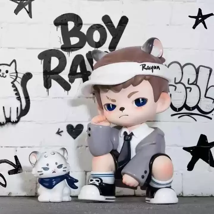 New Genuine Rayan Natural-Born Player Series Blind Box Kawaii Anime Action Figure Surprise Mystery Box Kids Customized Toy Gift - Image 8