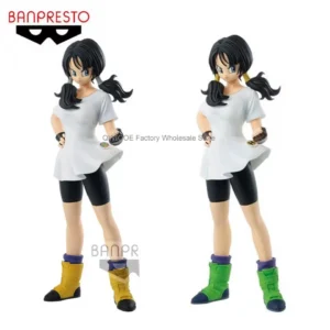 100% Original Genuine Banpresto Dragon Ball Z Glitter ＆ Glamours 25cm Videl Ornaments Doll Toys Gifts For Girlfriend