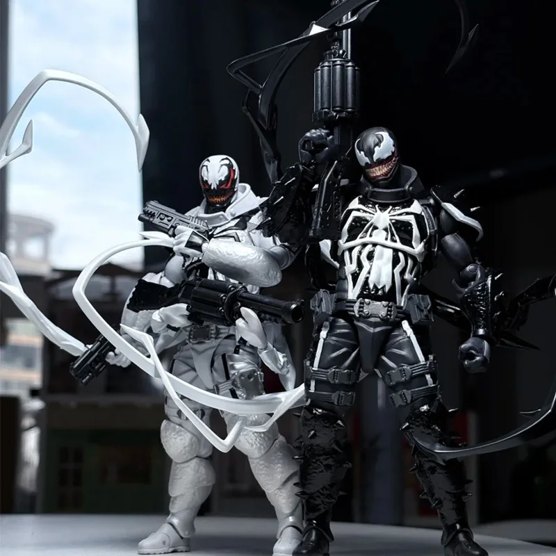 In Stock Ct Toys Agent Venom Amazing Yamaguchi Agent Anti Venom Figure Spiderman Anime Action Figure Customized Gifts Toys