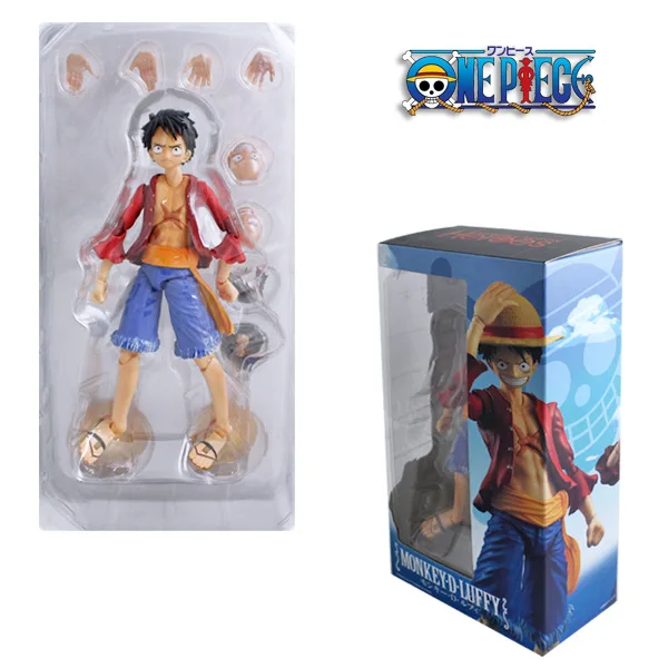 Anime One Piece 18cm BJD Joints Moveable NIka Luffy Articulated PVC Action Figure Collection Model Toys - Image 5